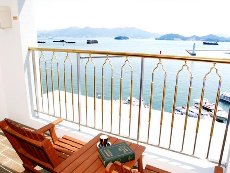 Tongyeong Bay Condo Hotel Dış mekan fotoğraf