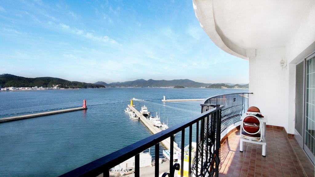Tongyeong Bay Condo Hotel Dış mekan fotoğraf