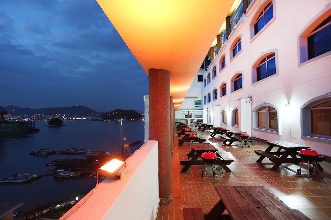 Tongyeong Bay Condo Hotel Dış mekan fotoğraf